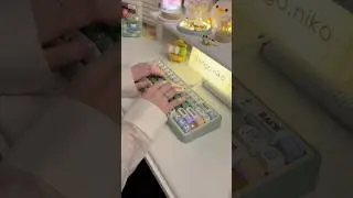 🍵 keyboard sounding like creamy matcha milk #asmr #keyboard #mechanicalkeyboard
