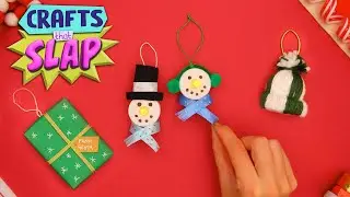SPRUCE Up Your TREE with These DIY Ornaments | CRAFTS THAT SLAP