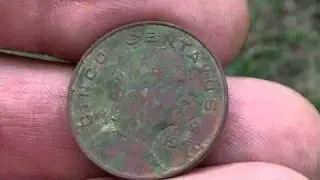 Metal Detecting Oxford traffic isle, JUH and a old home site
