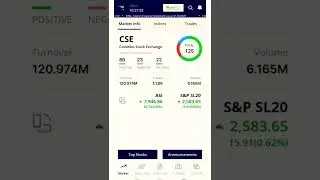 Atrad Mobile App.. 🌆Colombo stock Exchange 🌆🌆🏰🏰..