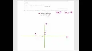 Hawkes 4 4a Point Slope Form