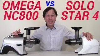 Omega NC800 vs Solostar 4 Comparison Review: Green Juice