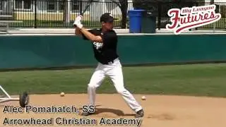 Alec Pomahatch, SS, Arrowhead Christian Academy Class of 2015, Swing Mechanics at 200 fps