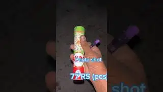 Penta shot from kannan crackers|| 77 RS (5 pcs) #fireworks #kannancrackers #vishupadakkam #crackers