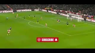 Manchester united vs arsenal first goals analysis 