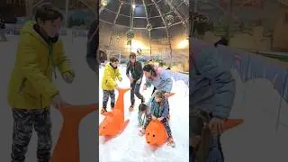 Adivina qui&eacute;n se va a caer...🤣🤣 #pistadehielo #risasparatodos #divertidoparatodalafamilia