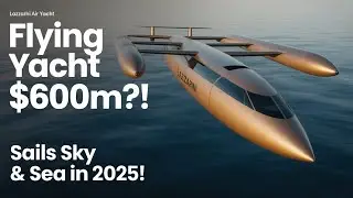 $300 Million Flying Yachts That Actually Exist in 2025 (Lazzarini Air Yacht)
