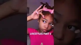 Loc Hairstyles Part 5✨ barbie ponytail 💕☺️a cute quick style for an everyday look #locs_18