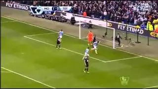 &Aacute;lvaro Negredo Goal Manchester City 2-0 Tottenham Hotspur (24/11/13)