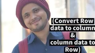 Excel Transpose |How to convert row data to Column and Column to Row.|Coder's Coding|Coders. Coding
