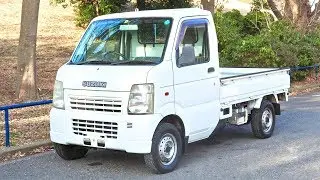 Обзор покупки на японском аукционе Suzuki Carry Kei Truck 4WD 2002 года (импорт из Канады)