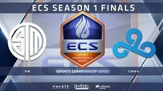 TSM vs Cloud9 - Map 1 - Cache (ECS Season 1 Finals)