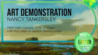 Art Demonstration: Nancy Tankersley part 1