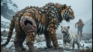 Rescue Story: Rescuing a Tiger from Parasites in the Arctic | Tini Bear #rescuestory #animals