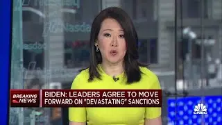 Biden: G7 leaders have agreed to move forward with 'devastating' sanctions on Russia