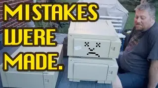 Apple LaserWriters - The most reliable printers ever?! (feat. @RonsCompVids)