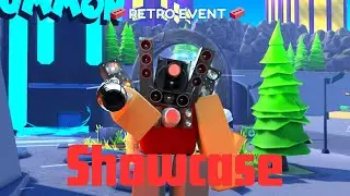 Retro Huge Speakerguy Showcase! 🚽🔊 | Bathroom Defense 2 Retro Event