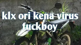klx original kena virus supermoto