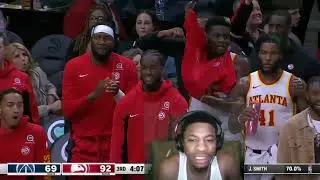 Wizards vs Hawks Highlights Reaction