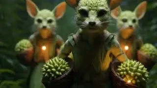 &ldquo;Forest Durian Guardians &mdash; Tropical Jungle Protectors 🥝🌿&rdquo;