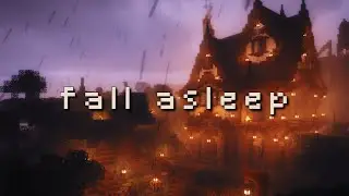 take it easy, get some rest &bull; minecraft sleep rain ambience