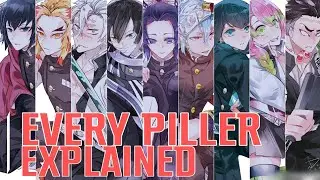 Demon Slayer Hashira and Power Explained #hashira #demonslayer #pilla