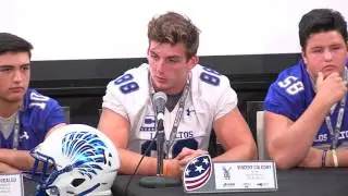 Los Altos High School at 49ers Media Day