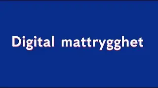 Digital mattrygghet