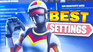 NEW *BEST* Controller Fortnite Settings/Sensitivity! 60FPS Console *UPDATED* - Xbox/PS4 | Byzic