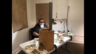 Abel Ryan (Tsimshian) Workshop, Formline Painting