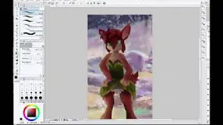 Elora The Faun (speedpainting)