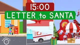 15 Minute Letter to Santa Journey! 🎅📮 Magical Christmas Visual Timer for Kids