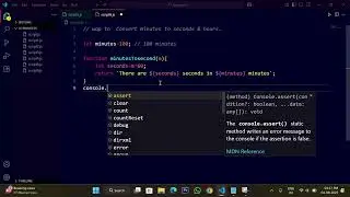 Convert Minutes to Seconds and Hours in JavaScript | Beginner JS Tutorial