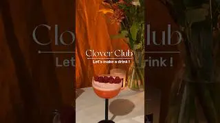 Learn to Craft the perfect Clover Club ! #homebartender #bestcocktail #hendricks #gincocktail