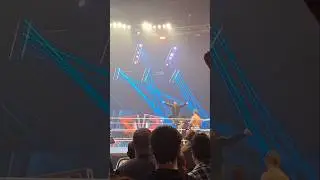 Sami Zayn's FUN Entrance Live from London, England on WWE Smackdown #shorts #youtubeshorts #wwe