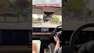 CAR SAVES STUDENT FROM CRASHING #drivingfails #drivingfail #drivingtest #driving #fail #fails #fyp