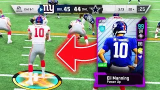 99 OVERALL SUPERBOWL ELI MANNING! MAGICAL COMEBACK! - Madden 20 Ultimate Team