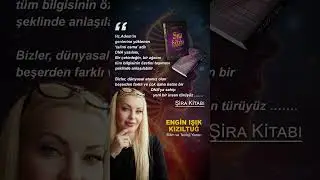 &Uuml;st&uuml;n bir DNA&rsquo;ya sahip yeni bir insan t&uuml;r&uuml;y&uuml;z | Şira kitabı | Engin Işık Kızıltuğ #şirakitabı