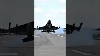 F-16 Hard Landing - The Most Expensive Crash Landing