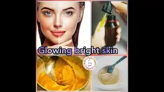 ✅Diy beauty secret with glow serum✨,3 step simple cleanup/facial from home remedies,Live demo🔥💯
