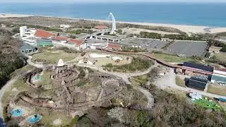 島根県立石見海浜公園「アクアスランド」空撮動画