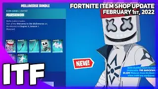 Fortnite Item Shop *NEW* MELLOVERSE BUNDLE! [February 1st, 2022] (Fortnite Battle Royale)