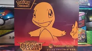 Obsidian Flames Pokémon Center Elite Trainer Box Opening
