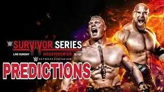 wwe survivor series 2016: predictions and preview