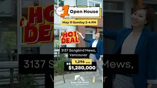【🍊 Easy Life Home | 1分鐘Open House 】Vancouver River District｜Polygon建築Corner Townhouse｜3房3廁＋雙車位