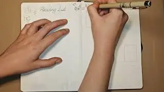 Journal with Me in Realtime - December Bullet Journal Reading List
