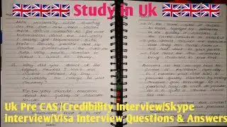 Skype interview/credibility interview/Uk Skype interview question/Uk interview questions/Uk