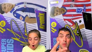Unboxing CAJA  8 sobres !!!!! la liga 25 26
