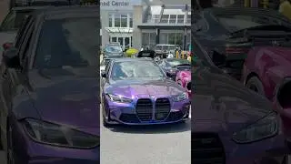 BMW M3 PURPLE WRAP 💜 #bmw#bmwm3#m3#cars#carmeet#bmwmmotorsport