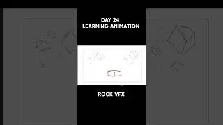 DAY 24 - Learning animation - Rock Vfx  #animazione #2danimation  #art #clipstudiopaint